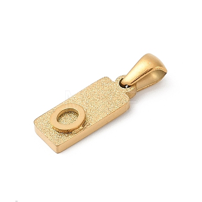 304 Stainless Steel Pendants LS-STAS-Z120-03O-G-1