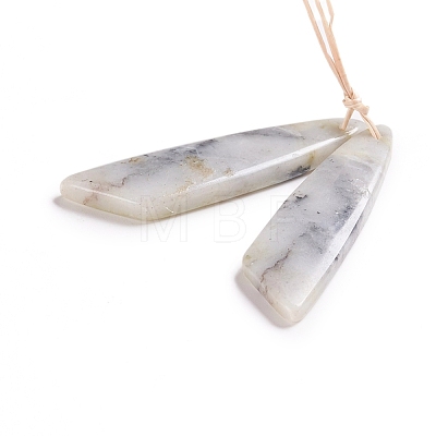 Natural Xiuyan Jade Pendants G-G827-04S-1