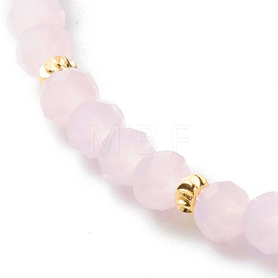 Glass Beads Stretch Bracelets BJEW-JB06577-01-1