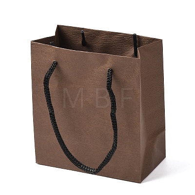 Rectangle Paper Gift Storage Bags with Rope Handles ABAG-A011-01B-1