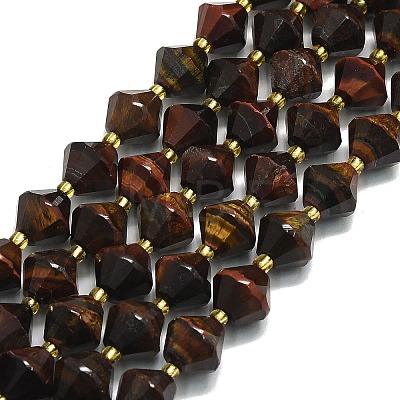 Natural Tiger Eye Beads Strands G-I376-C16-01-1