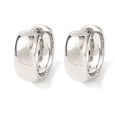 Brass Hoop Earrings EJEW-Q015-21A-P-1