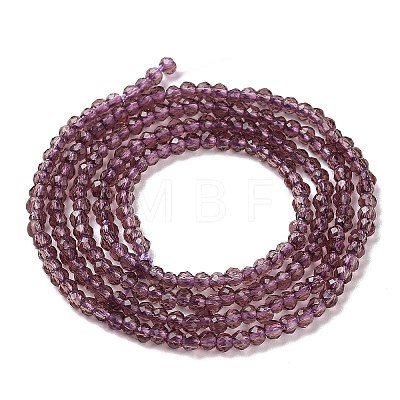 Transparent Glass Beads Strands GLAA-H021-03-20-1