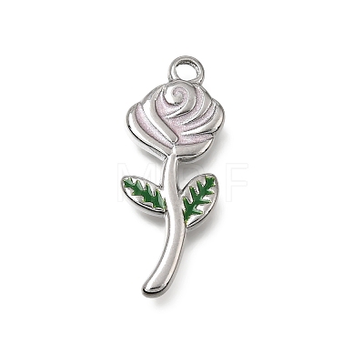 304 Stainless Steel Pendants STAS-N108-107P-02-1