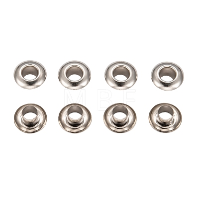 201 Stainless Steel Eyelet Beads STAS-R066-07-1