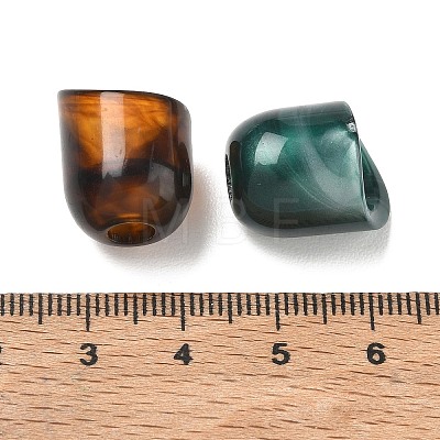 Iregular Acrylic European Beads AC-CBA00C1-03-1
