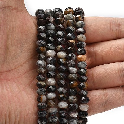 Natural Gemstone Beads Strands G-Z111-A34-1