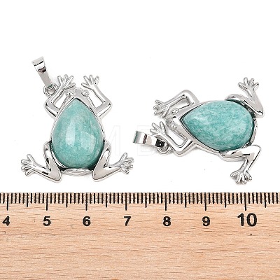 Natural Amazonite Pendants G-A315-03A-P-1