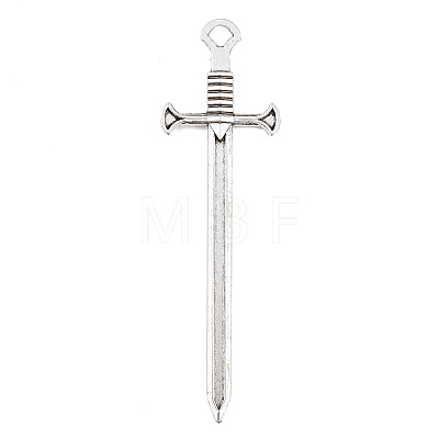 Tibetan Style Alloy Big Pendants AL-CBAC014-01AS-01-1