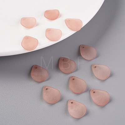 Transparent Frosted Acrylic Pendants MACR-S371-09A-763-1