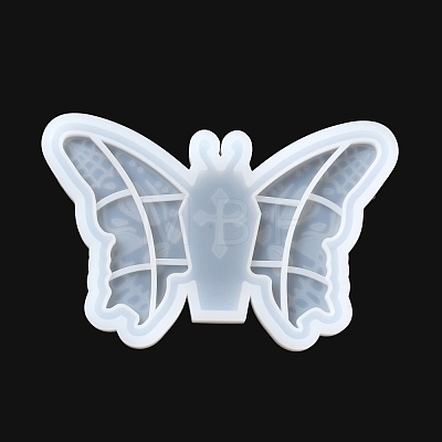 DIY Halloween Butterfly Jewelry Tray Silicone Molds DIY-G053-A01-1