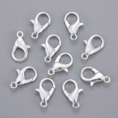 Zinc Alloy Lobster Claw Clasps Y-E105-S-1