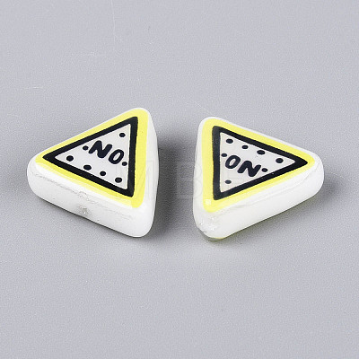 Printed Opaque Resin Beads RESI-N043-11-1