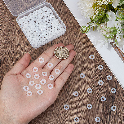 200Pcs Nylon Gaskets FIND-GF0009-37A-1