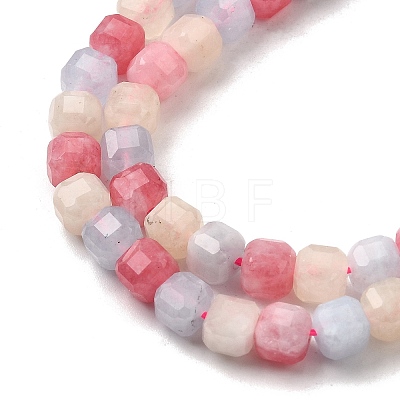 Natural Morganite Beads Strands G-F797-A08-01-1