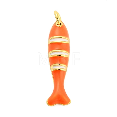 Brass Enamel Pendants KK-H527-05A-G03-1