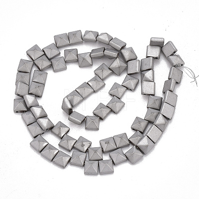 Vacuum Plating Electroplate Non-magnetic Synthetic Hematite Multi- Strand Links G-T114-04-1