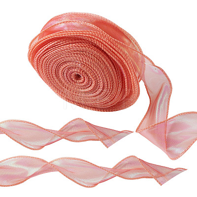 Polyester Lace Trim DIY-TAC0010-49F-1