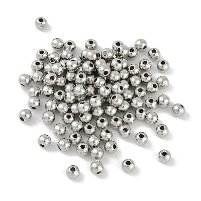 CCB Plastic Round Beads ALUM-U001-08C-01-1