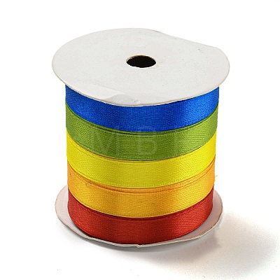 10M 5 Colors Polyester Ribbon X1-OCOR-Q026-03A-1