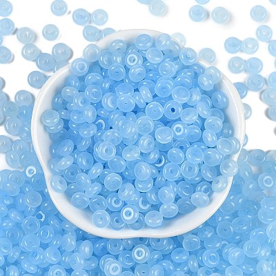 Transparent Colours Glass Seed Beads SEED-P008-01B-02-1