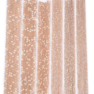 Transparent Glass Beads Strands LS-EGLA-A044-T3mm-MB20-1