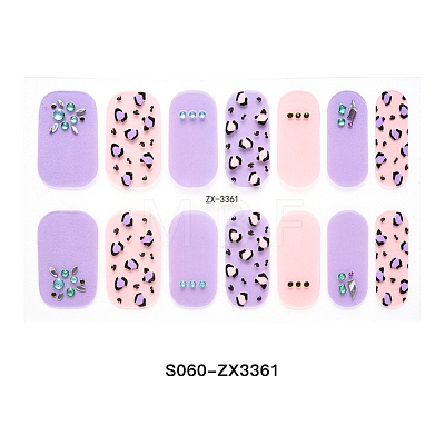 Full Cover Nombre Nail Stickers MRMJ-S060-ZX3361-1