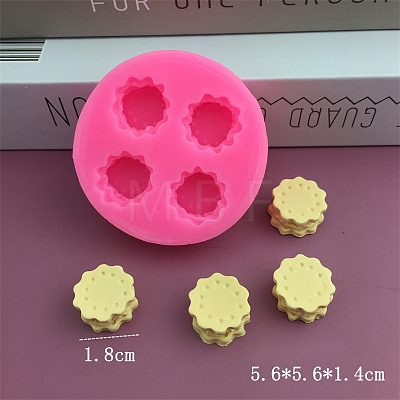 Cookies DIY Food Grade Silicone Fondant Molds PW-WG85103-05-1