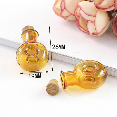 Miniature Glass Bottles MIMO-PW0001-035B-1