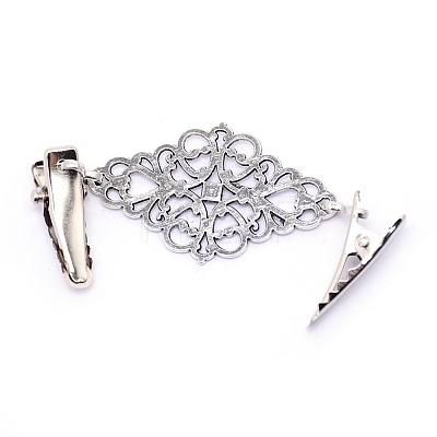 Vintage Alloy Sweater Clips JEWB-WH0009-73AS-1