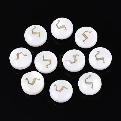 Natural Freshwater Shell Beads LS-BSHE-ZX007-03G-1