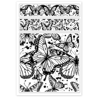 Custom Summer Theme PVC Plastic Clear Stamps DIY-WH0631-0032-1