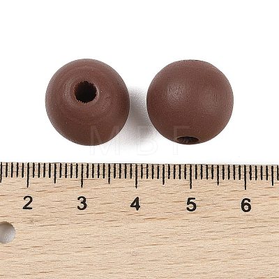 Wood European Beads WOOD-M014-01M-1