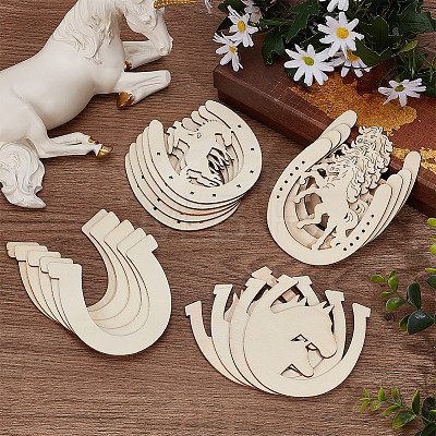 Unfinished Wooden Cutouts DIY-WH0430-141-1