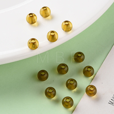 Transparent Acrylic Beads MACR-S370-A6mm-737-1