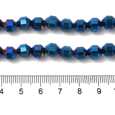 Electroplated Synthetic Non-magnetic Hematite Beads Strands G-I364-L01-05-1