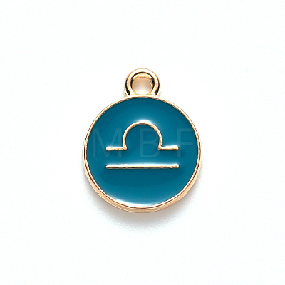Alloy Enamel Pendants LS-X-ENAM-S124-01B-05K-1