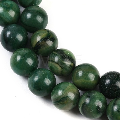 Natural African Jade Beads Strands G-G167-A05-10MM-1