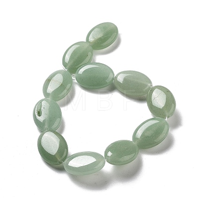 Natural Green Aventurine Beads Strands G-P528-M25-01-1