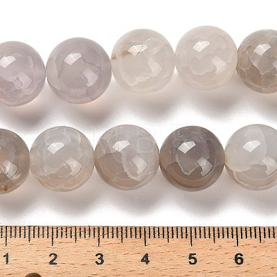 Dyed Natural Agate Beads Strands G-G175-A13-01-1