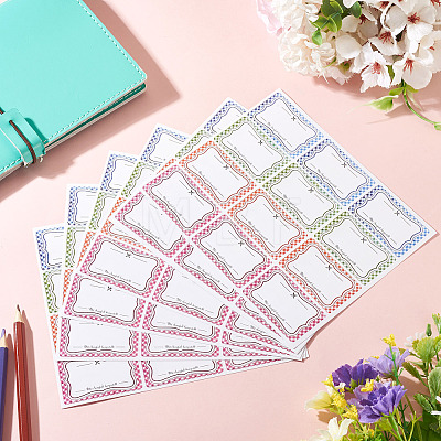 1Bag Paper Self-Adhesive Stickers DIY-TA0015-68-1