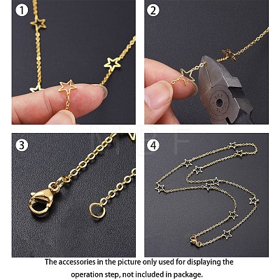 Handmade Brass Link Chains CHC-F010-02-G-A-1