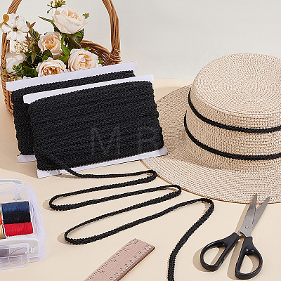 2Bags Polyester Lace Trim OCOR-ME0001-84I-1