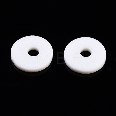 Eco-Friendly Handmade Polymer Clay Beads CLAY-R067-8.0mm-B16-1