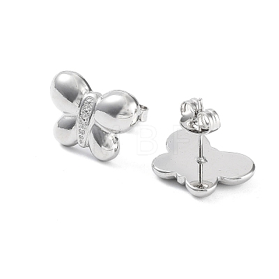 Non-Tarnish 304 Stainless Steel Stud Earrings EJEW-P245-18P-1