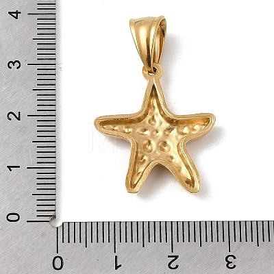 304 Stainless Steel Pendants STAS-B167-12F-G-1