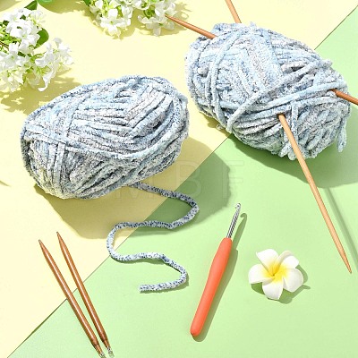 Soft Crocheting Polyester Yarn YCOR-FZC0001-01F-1