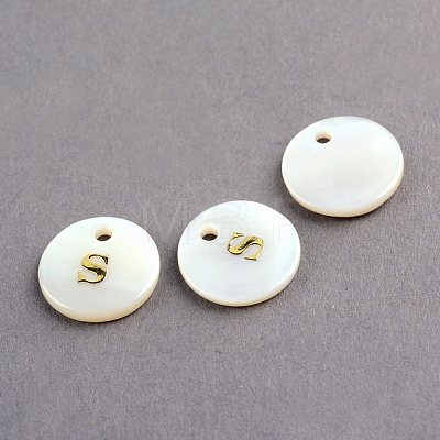 Freshwater Shell Pendants X-SSHEL-S249-S-1