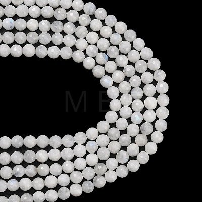 Natural Rainbow Moonstone Beads Strands G-C280-B15-8mm-1