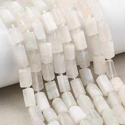 Natural Rainbow Moonstone  Beads Strands G-H352-A01-05-1